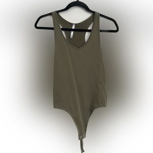 Forest green bodysuit. Worn once!